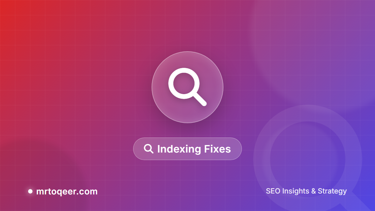 How To Fix Pages Not Indexed by Google in 2026